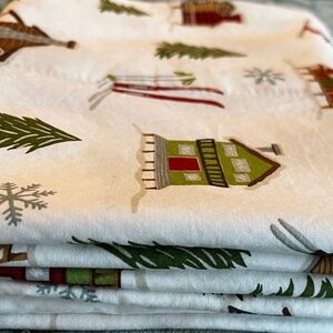 Pottery Barn Christmas pillowcases